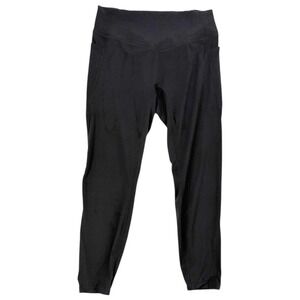 HALARA So Cinched Black 7/8 Leggings w Pockets Womens L NWT Quick Dry Yoga